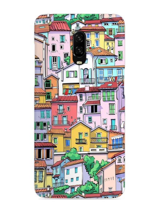 Europe Old Town Snap Case for Oneplus 6T Zapvi