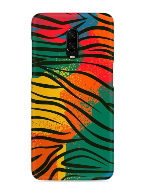 Bright Colorful Snap Case for Oneplus 6T Zapvi