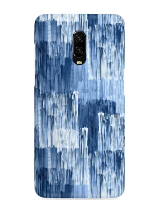 Abstract Pattern Stripes Snap Case for Oneplus 6T Zapvi