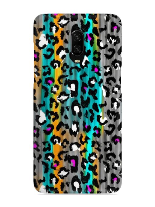 Mix Animal Skin Snap Case for Oneplus 6T Zapvi