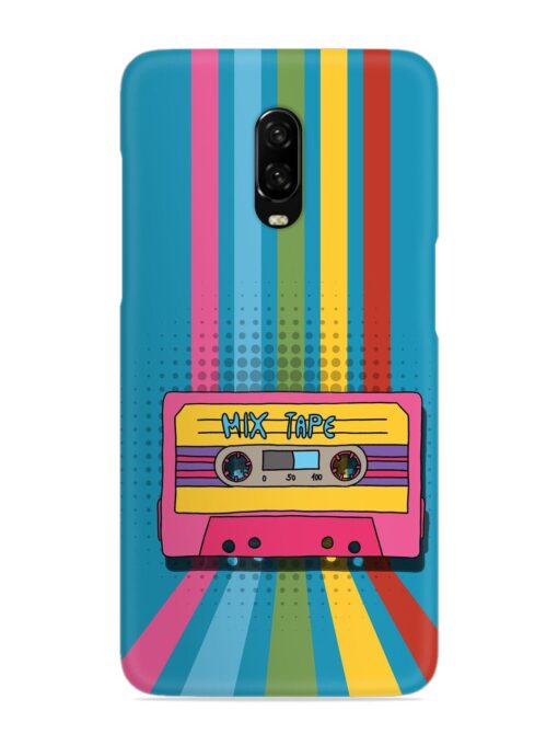 Mix Tape Vactor Snap Case for Oneplus 6T Zapvi