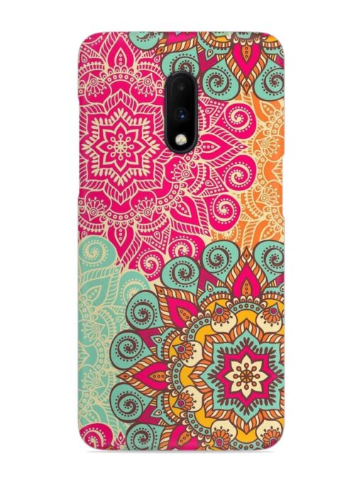 Mandala Seamless Snap Case for Oneplus 7 Zapvi