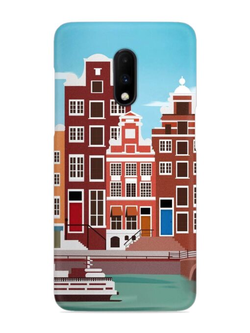 Scenery Architecture Amsterdam Landscape Snap Case for Oneplus 7 Zapvi