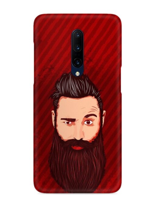 Beardo Man Snap Case for Oneplus 7 Pro Zapvi