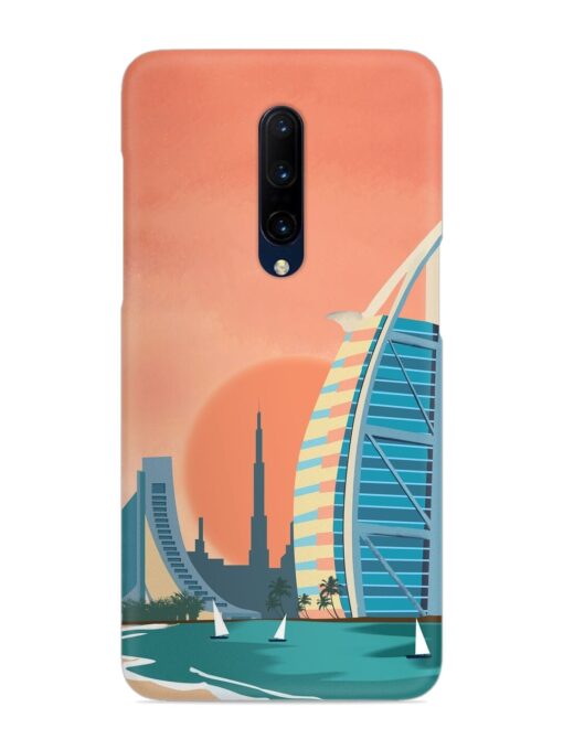 Dubai Architectural Scenery Snap Case for Oneplus 7 Pro Zapvi