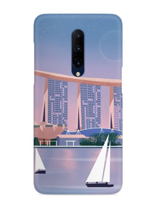 Singapore Scenery Architecture Snap Case for Oneplus 7 Pro Zapvi