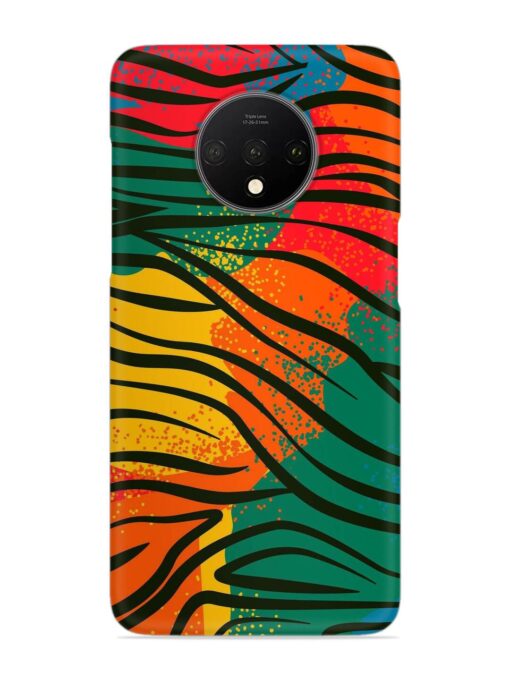 Bright Colorful Snap Case for Oneplus 7T Zapvi