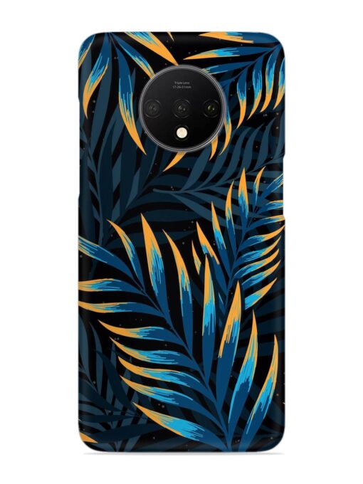 Abstract Leaf Art Snap Case for Oneplus 7T Zapvi