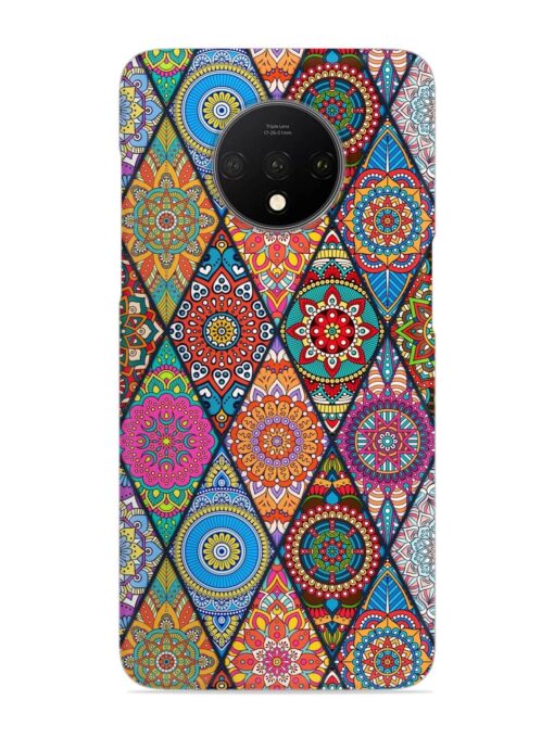 Seamless Tile Pattern Snap Case for Oneplus 7T Zapvi