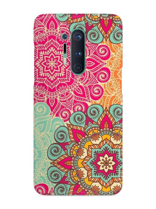 Mandala Seamless Snap Case for Oneplus 8 Pro Zapvi