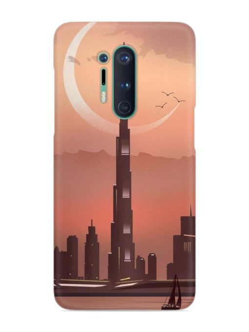 Landmark Burj Khalifa Snap Case for Oneplus 8 Pro Zapvi