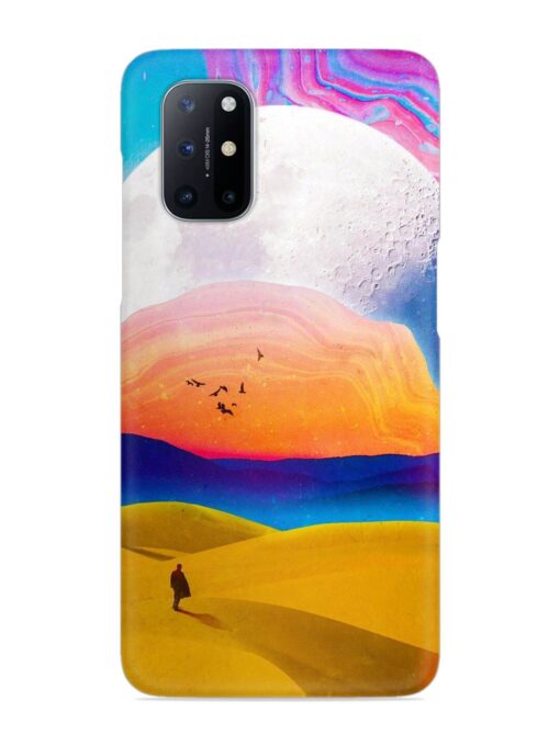 Sandy Desert Snap Case for Oneplus 8T (5G) Zapvi