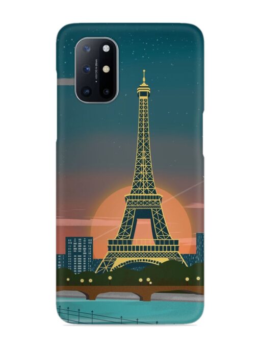 Scenery Architecture France Paris Snap Case for Oneplus 8T (5G) Zapvi