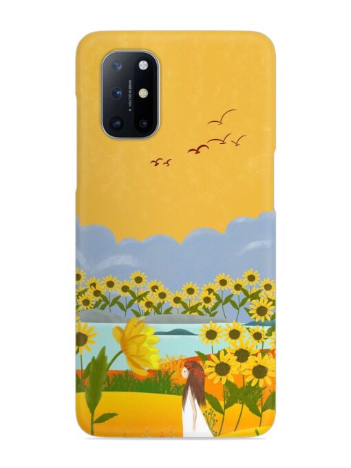 Beginning Of Autumn Snap Case for Oneplus 8T (5G) Zapvi