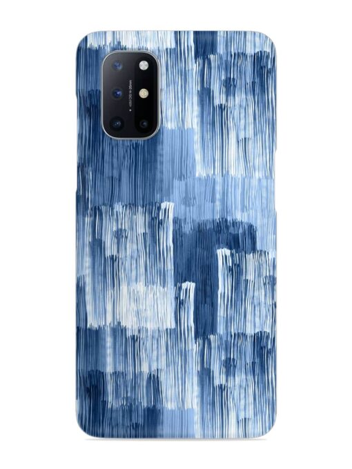 Abstract Pattern Stripes Snap Case for Oneplus 8T (5G) Zapvi