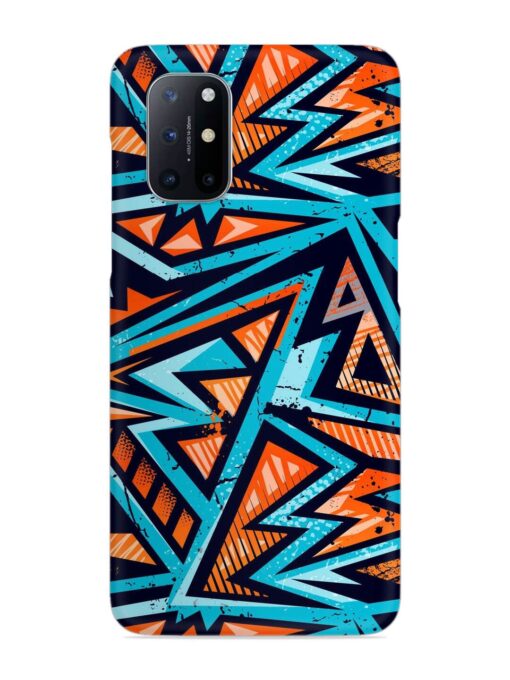 Abstract Seamless Grunge Snap Case for Oneplus 8T (5G) Zapvi