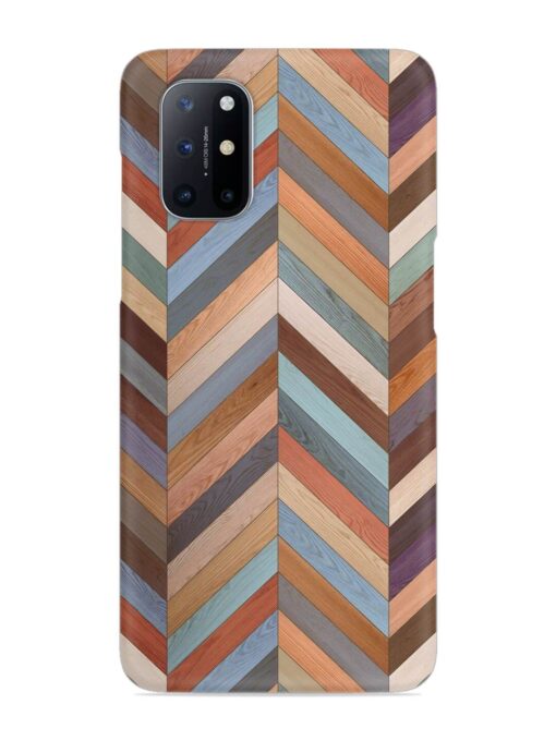 Seamless Wood Parquet Snap Case for Oneplus 8T (5G) Zapvi