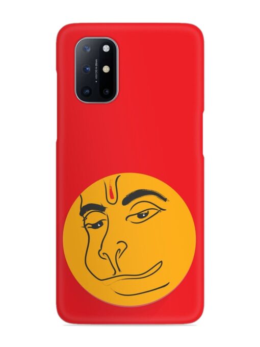 Lord Hanuman Vector Snap Case for Oneplus 8T (5G) Zapvi