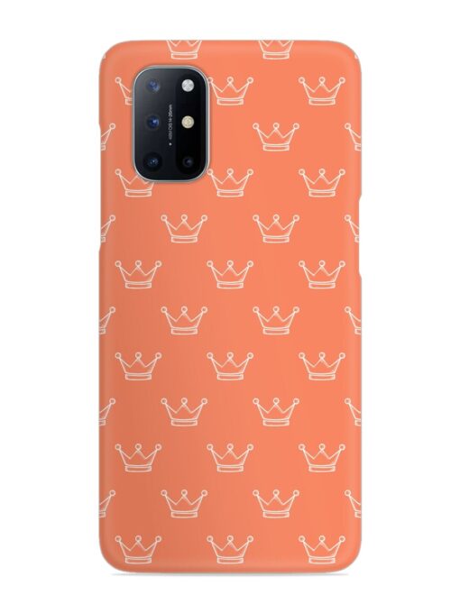 Hand Drawn Crown Snap Case for Oneplus 8T (5G) Zapvi