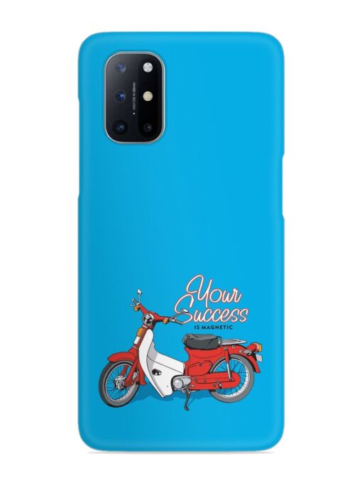 Motorcycles Image Vector Snap Case for Oneplus 8T (5G) Zapvi