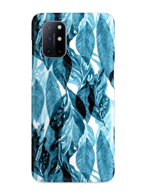 Leaves Pattern Jungle Snap Case for Oneplus 8T (5G) Zapvi