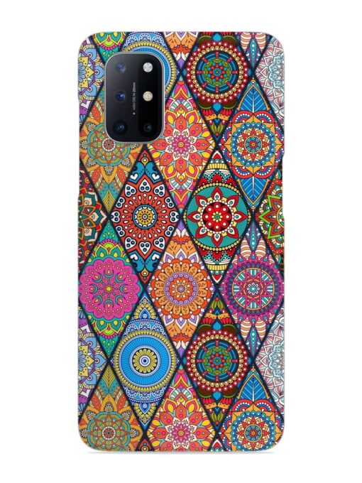 Seamless Tile Pattern Snap Case for Oneplus 8T (5G) Zapvi