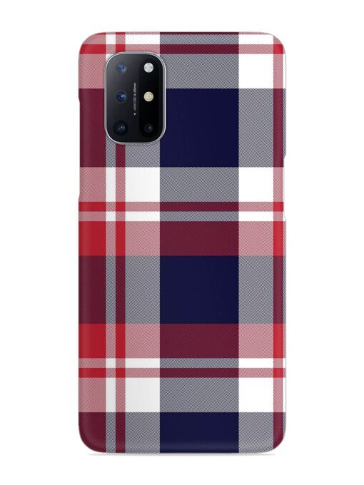 Classic Plaid Tartan Snap Case for Oneplus 8T (5G) Zapvi