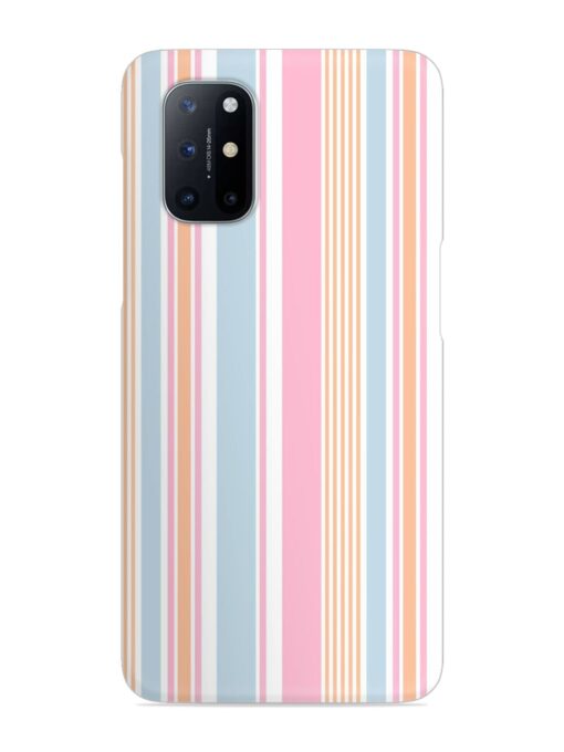 Stripe Seamless Pattern Snap Case for Oneplus 8T (5G) Zapvi