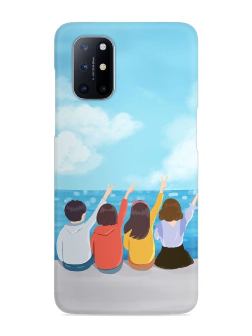 Happy Kids Snap Case for Oneplus 8T (5G) Zapvi