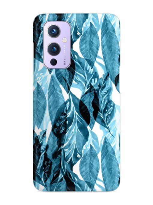 Leaves Pattern Jungle Snap Case for Oneplus 9 (5G) Zapvi