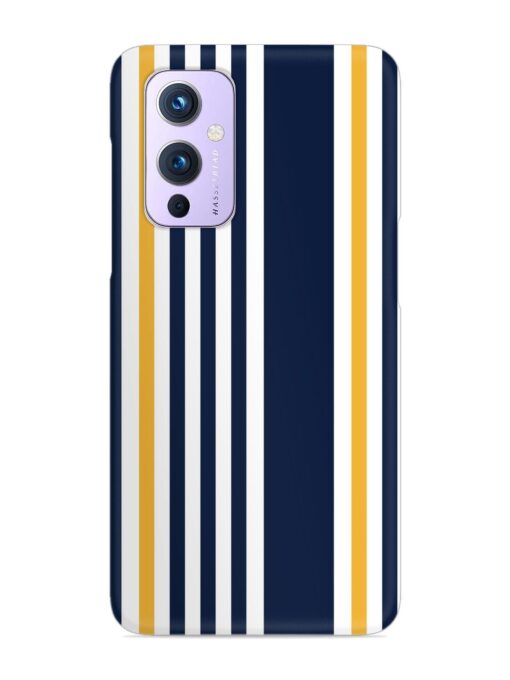 Seamless Stripe Pattern Snap Case for Oneplus 9 (5G) Zapvi