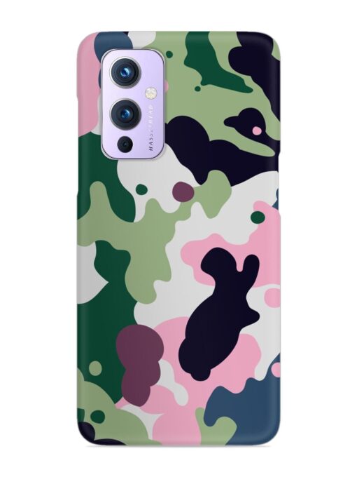 Seamless Funky Camouflage Snap Case for Oneplus 9 (5G) Zapvi