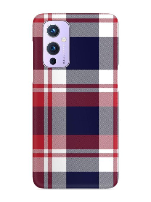 Classic Plaid Tartan Snap Case for Oneplus 9 (5G) Zapvi