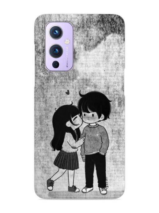 Couple Love Highlights Snap Case for Oneplus 9 (5G) Zapvi