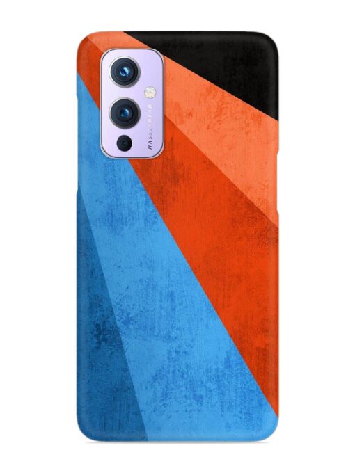 Modern Matte Abstract Snap Case for Oneplus 9 (5G) Zapvi