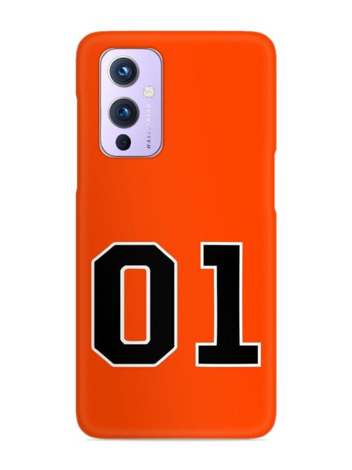 01 Number Snap Case for Oneplus 9 (5G) Zapvi