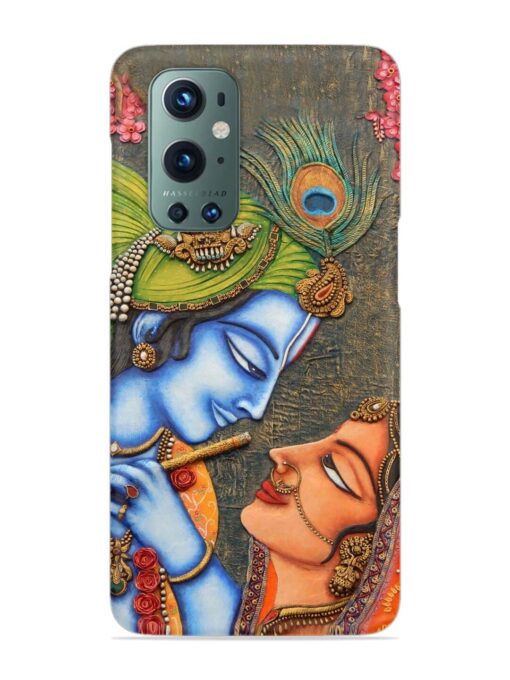 Lord Radha Krishna Flute Art Snap Case for Oneplus 9 Pro (5G) Zapvi