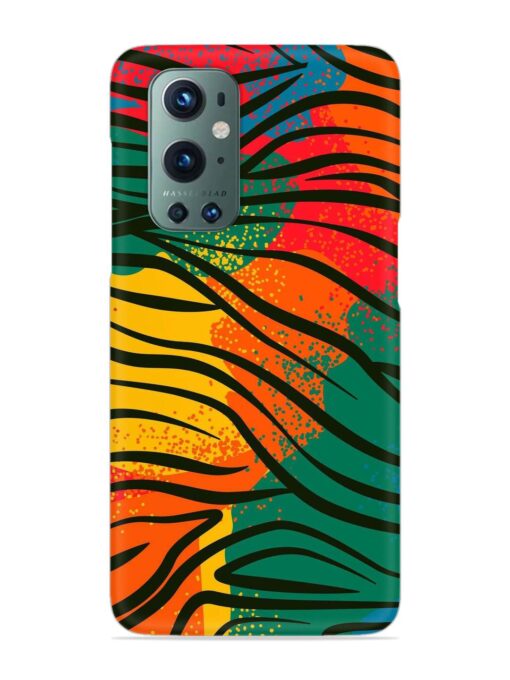 Bright Colorful Snap Case for Oneplus 9 Pro (5G) Zapvi