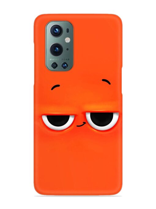 Smiley Face Snap Case for Oneplus 9 Pro (5G) Zapvi