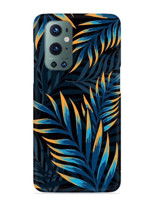 Abstract Leaf Art Snap Case for Oneplus 9 Pro (5G) Zapvi