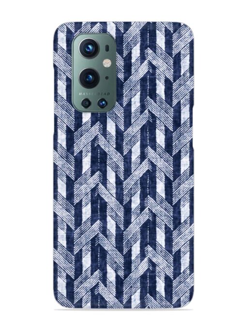 Abstract Herringbone Motif Snap Case for Oneplus 9 Pro (5G) Zapvi