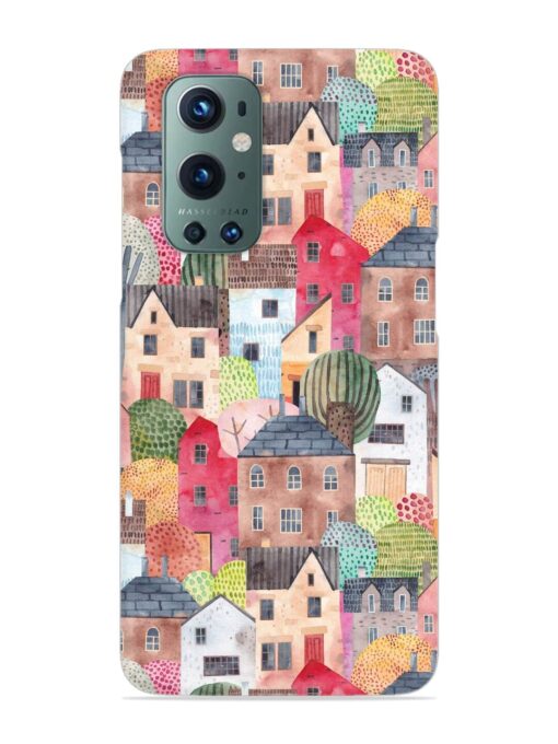 Abstract Seamless Pattern Snap Case for Oneplus 9 Pro (5G) Zapvi