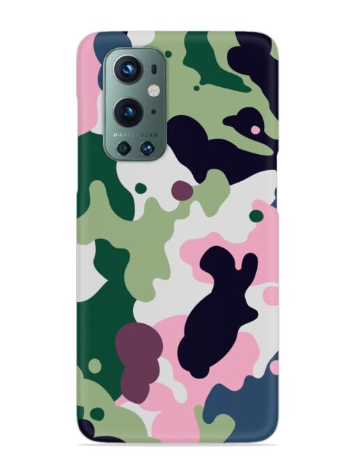 Seamless Funky Camouflage Snap Case for Oneplus 9 Pro (5G) Zapvi