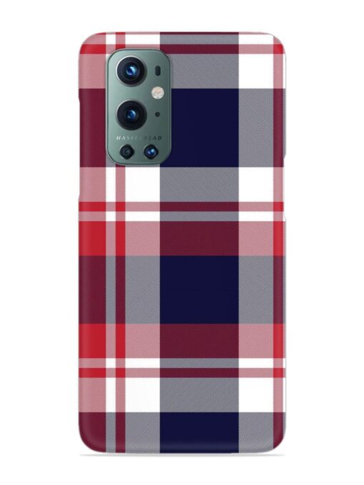 Classic Plaid Tartan Snap Case for Oneplus 9 Pro (5G) Zapvi