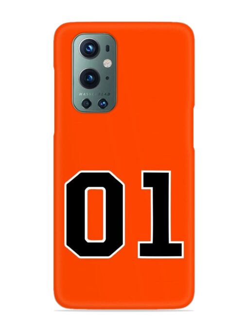 01 Number Snap Case for Oneplus 9 Pro (5G) Zapvi