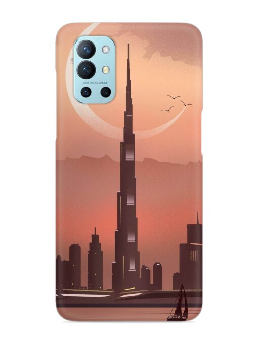 Landmark Burj Khalifa Snap Case for Oneplus 9R (5G) Zapvi