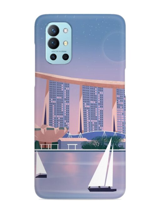 Singapore Scenery Architecture Snap Case for Oneplus 9R (5G) Zapvi