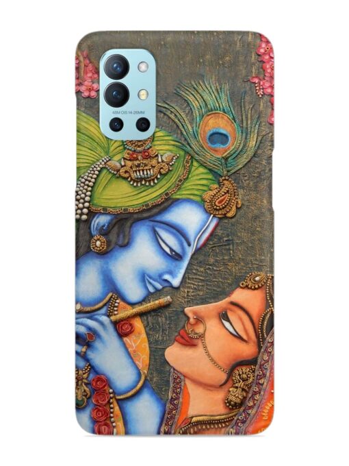 Lord Radha Krishna Flute Art Snap Case for Oneplus 9R (5G) Zapvi