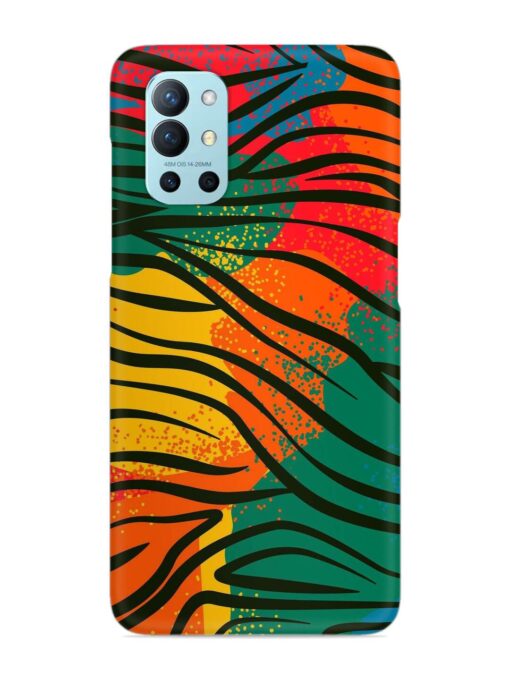 Bright Colorful Snap Case for Oneplus 9R (5G) Zapvi