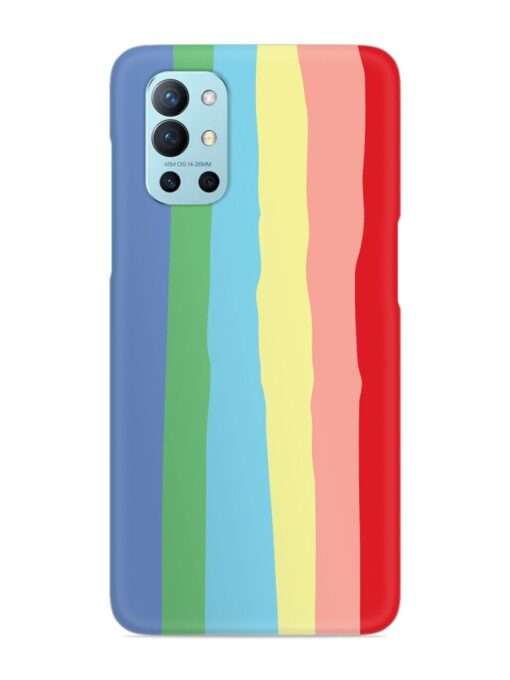 Rainbow Premium Shade Snap Case for Oneplus 9R (5G) Zapvi